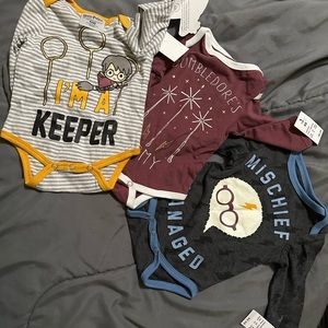 Harry Potter onesie set NB